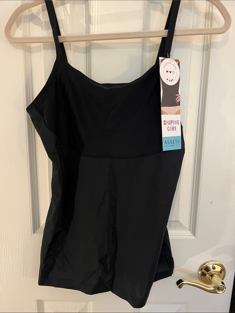 Assets Black Shaping Cami NWT 1X